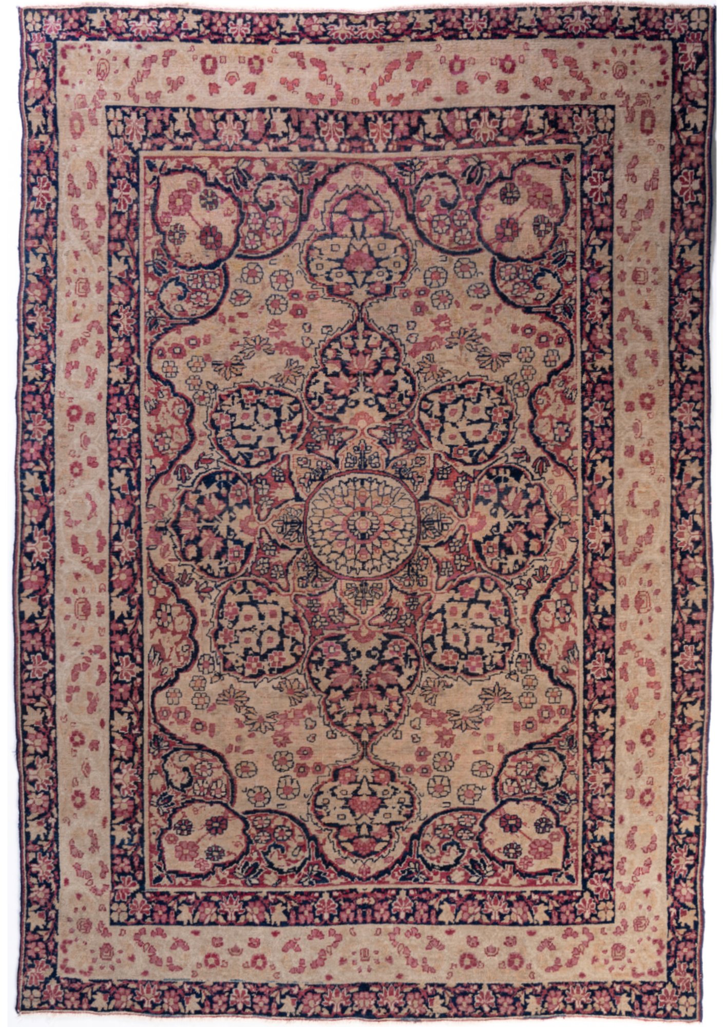 Tappeto Kerman antico 1.90 × 1.30 m
