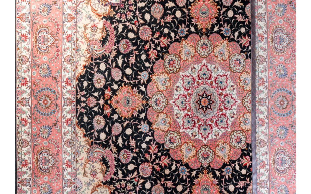 3176 TABRIZ MISTO LAUA E SETA MISURA 3.20 ×3.00