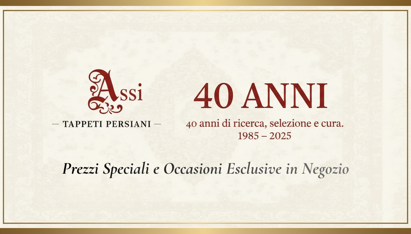 40 anni Assi Tappeti Persiani